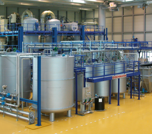 Komplette Umwelttechnik-Anlage