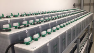 Netzersatzanlage mit Batterieanlage
