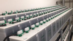 Netzersatzanlage mit Batterieanlage
