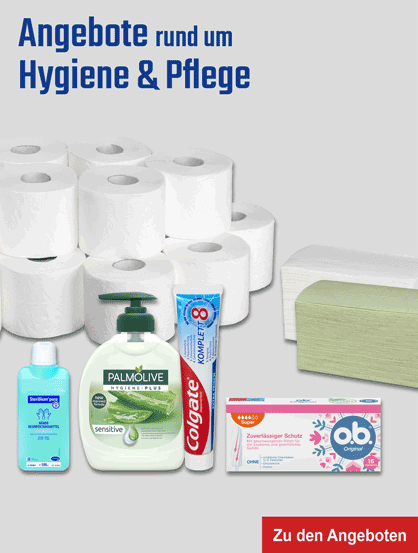 Angebote Hygiene & Pflege