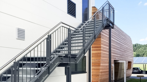 Stahltreppe