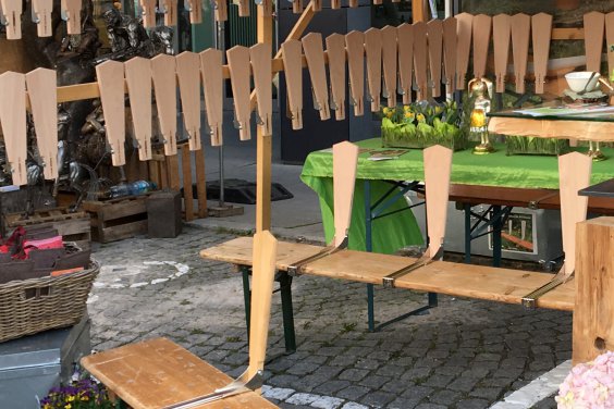 Bierbanklehne 'POBA'