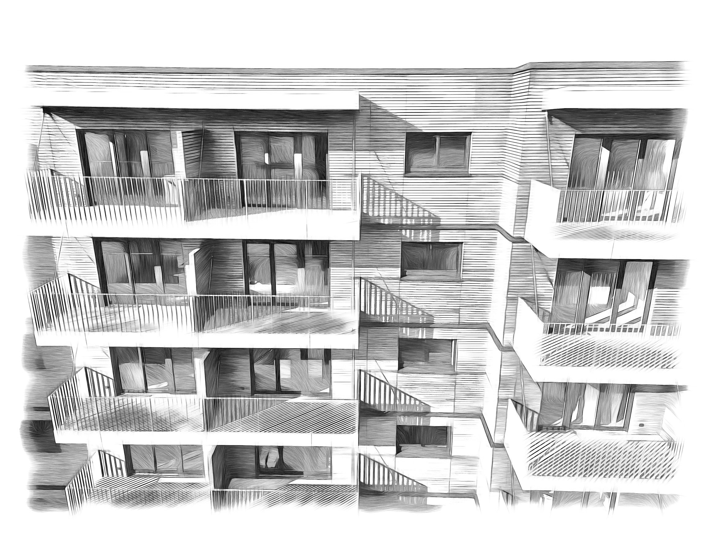 Apartmenthäuser Potsdam, 90 Module