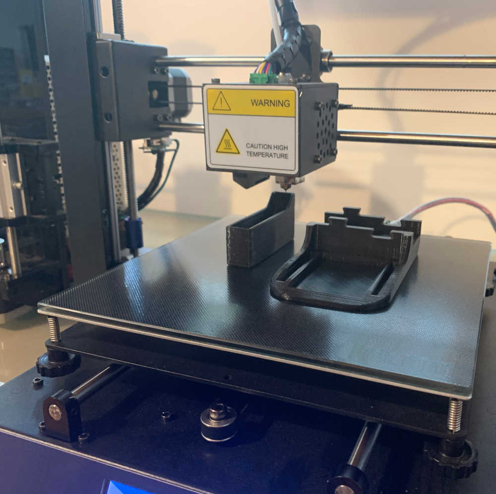 3D-gedruckte Komponenten