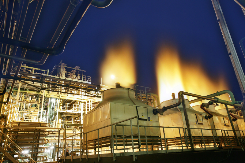 Produktionsanlage Flexsys (polymerer Schwefel)