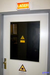 Laserwarnleuchte LASWAL