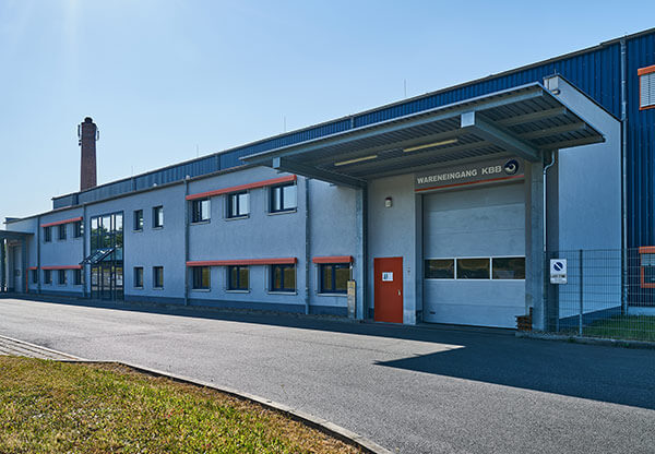 Anlieferung am Standort Bannewitz