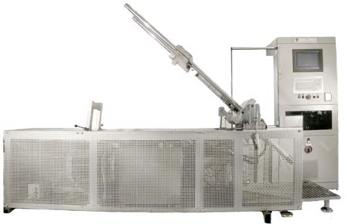 Stoßdämpfer-Prüfstand (max. 50 kN, ±100 mm, 280 bar)