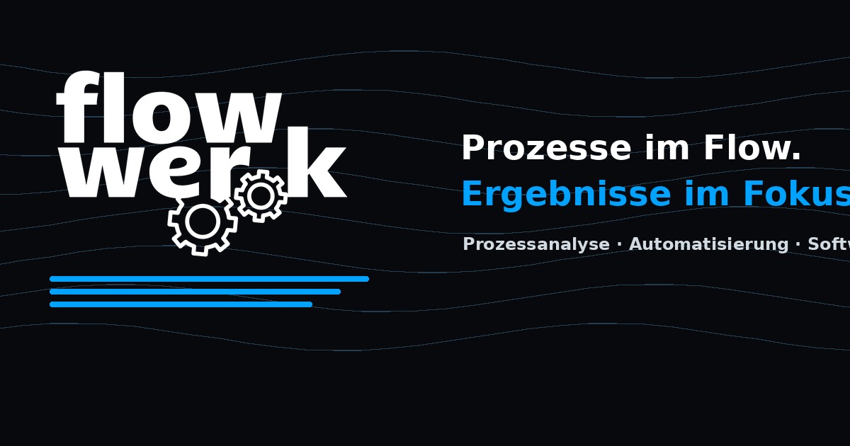 FlowWerk – Fertigung