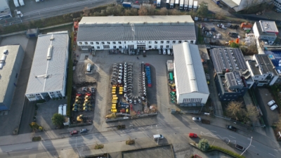 Außenaufnahme Deubner Baumaschinen Aachen