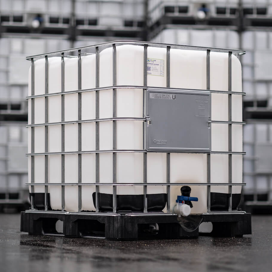 IBC-Container (HDPE, Stahlrohrrahmen)