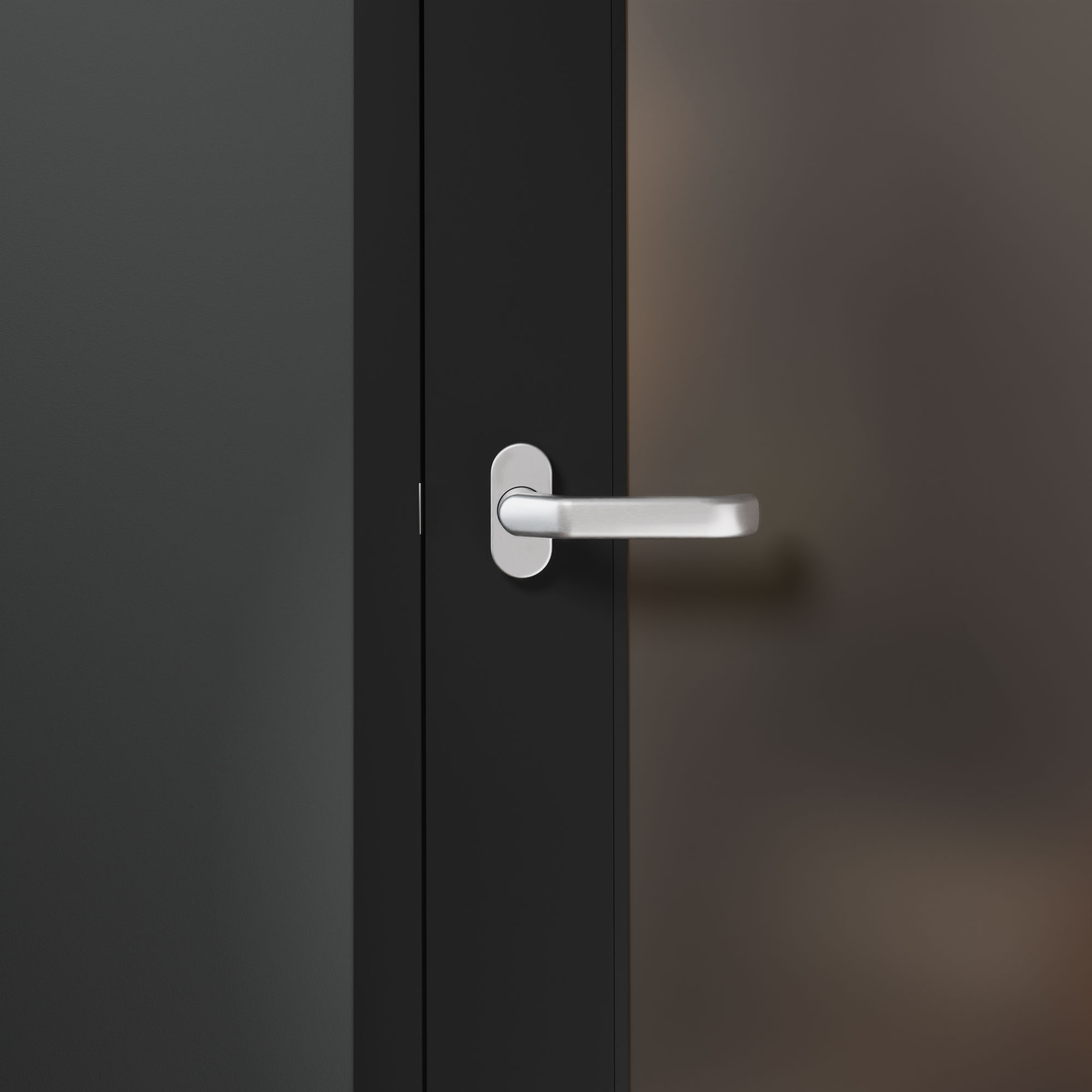 Rosettengarnitur Serie Ares, Aluminium