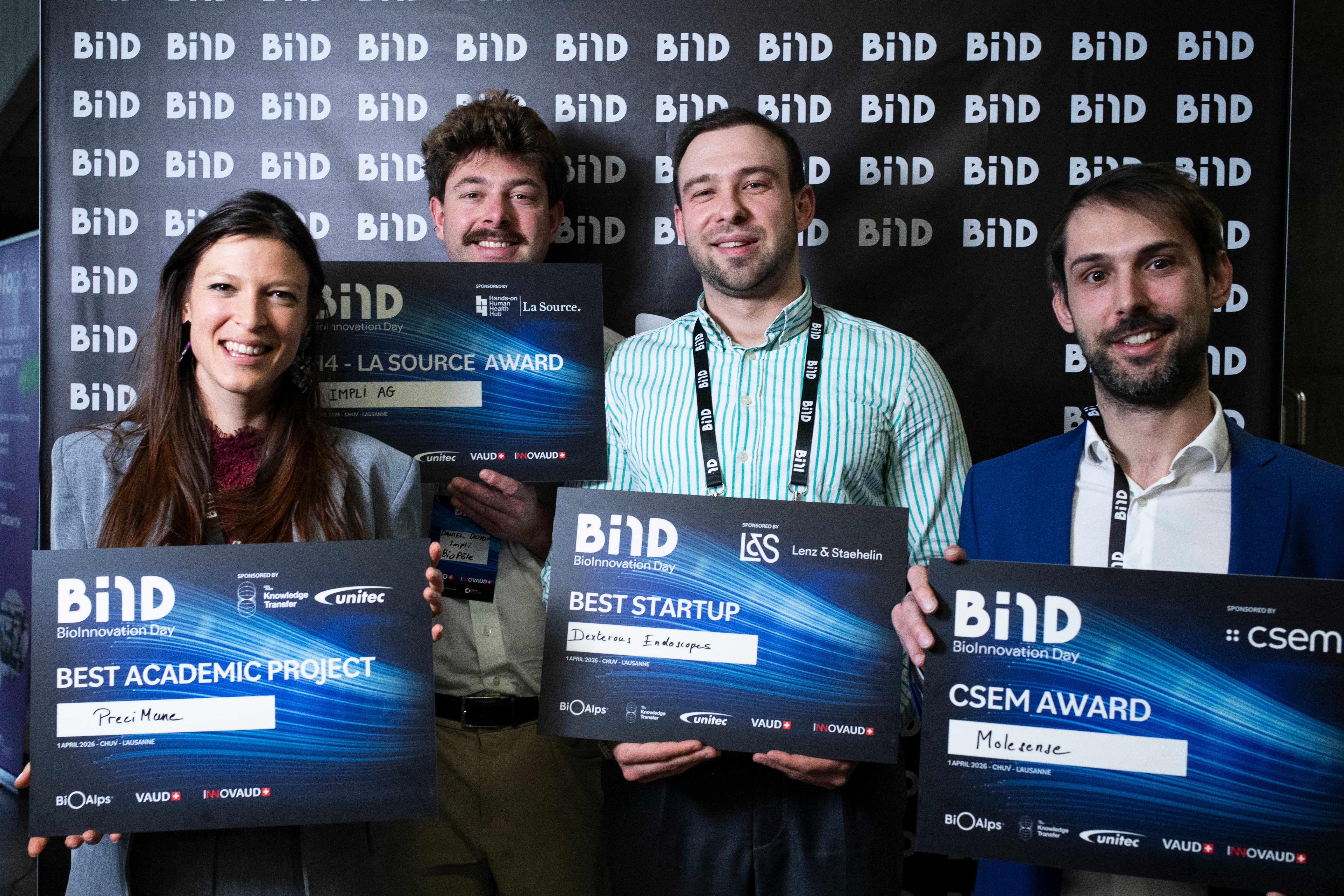 Gewinner BioAlps BIND 2026