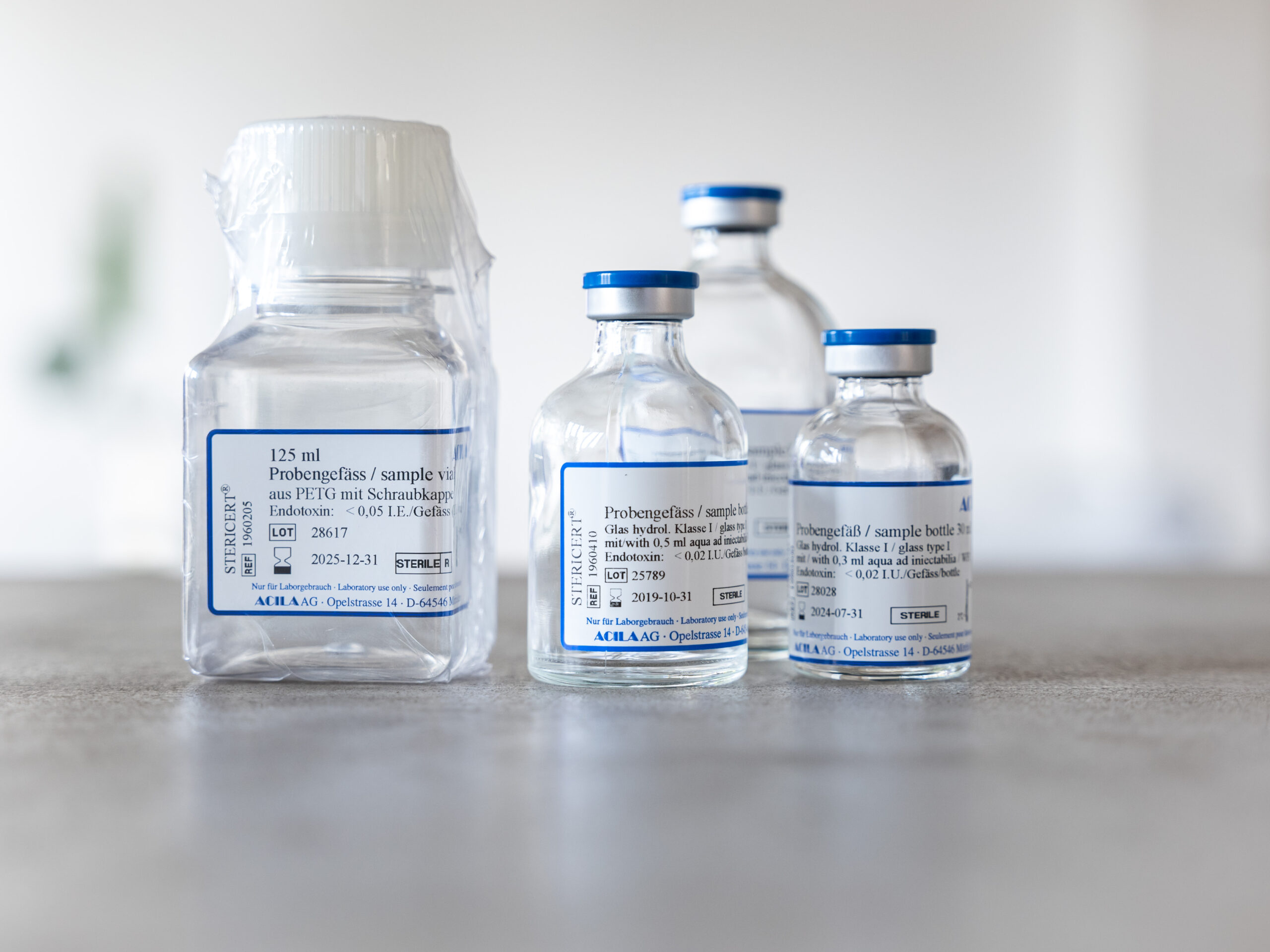 STERICERT® Probengefäße