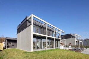 Betonfertigteile mit offener Pfeilerkonstruktion