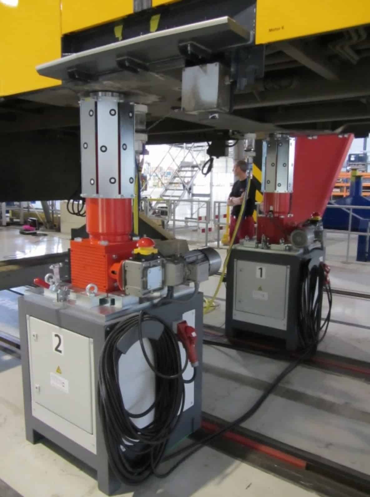 Automatisches Eckkraftmesssystem Typ ELAS-a