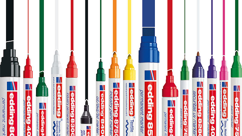 Produkte der edding Group
