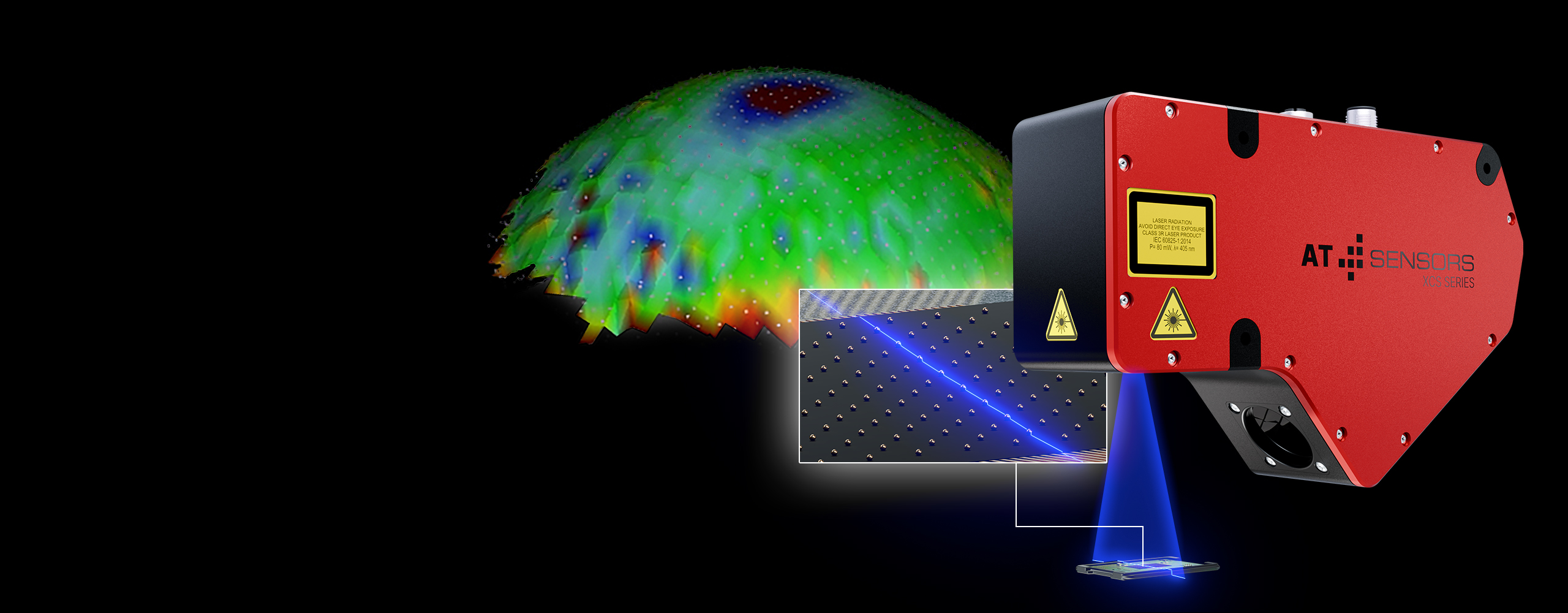 3D-Laser-Profil-Sensor C7 XCS 3070