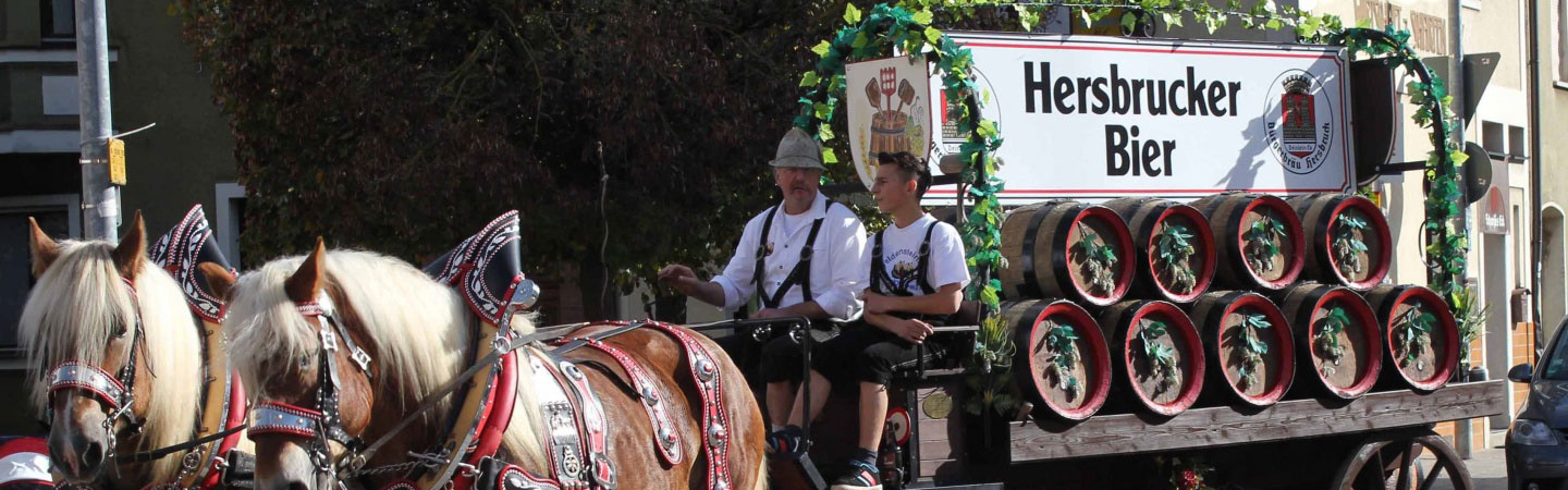 Brautradition der Bürgerbräu Hersbruck