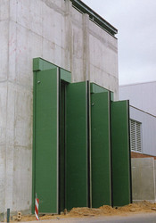 Double-leaf electric high-speed doors