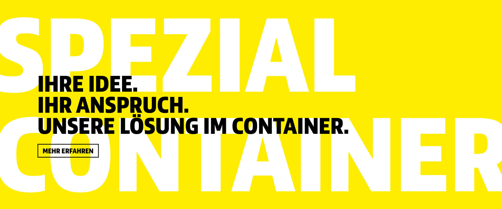 Spezialcontainer