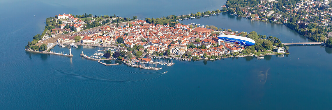 Zeppelin NT über Lindau