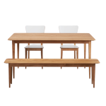Schreibtisch mit Stühlen im modernen Design