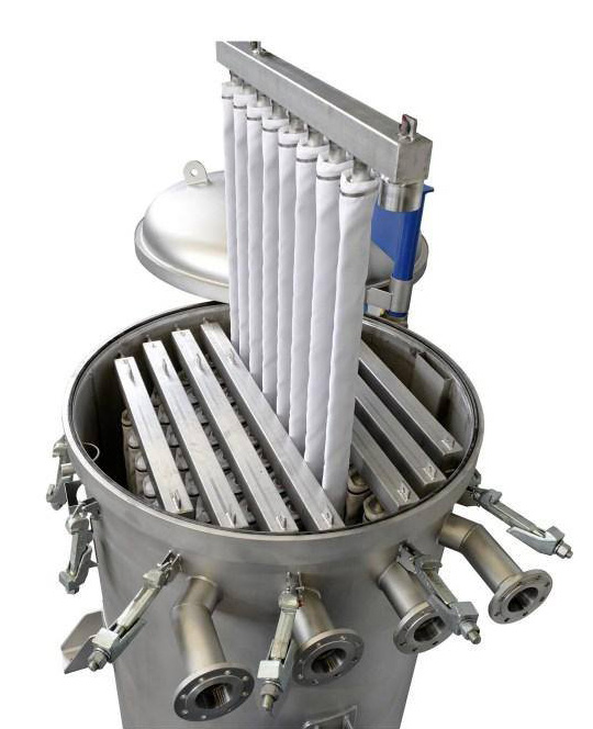 Filterschlauch mit Nahtabdichtung für Brüdenfiltration