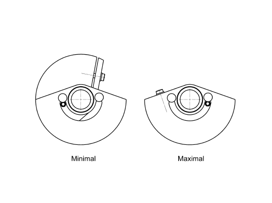Vibrationsmotor mit 2 Leistungsstufen (2 MV)
