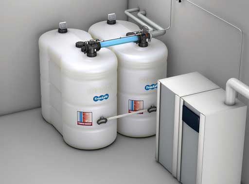 Tankraum Heizöltankanlage