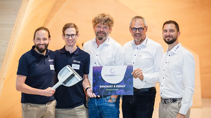 Greenovation Summit Award 2026 (gemeinsames Projekt mit Ebnat AG)