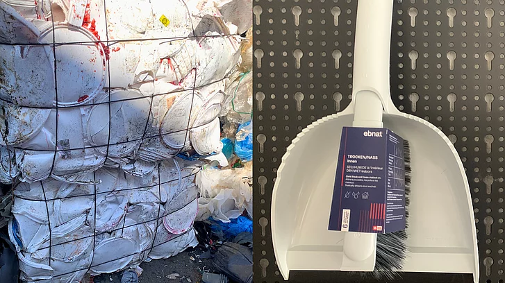 Recycelte Kunststoffe für neue Haushaltprodukte (InnoWay mit Ebnat AG)