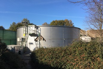 Brauchwasserbehälter aus Edelstahl