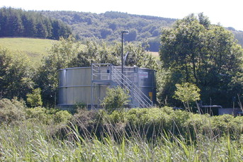 Schlammstapelreaktor aus Edelstahl