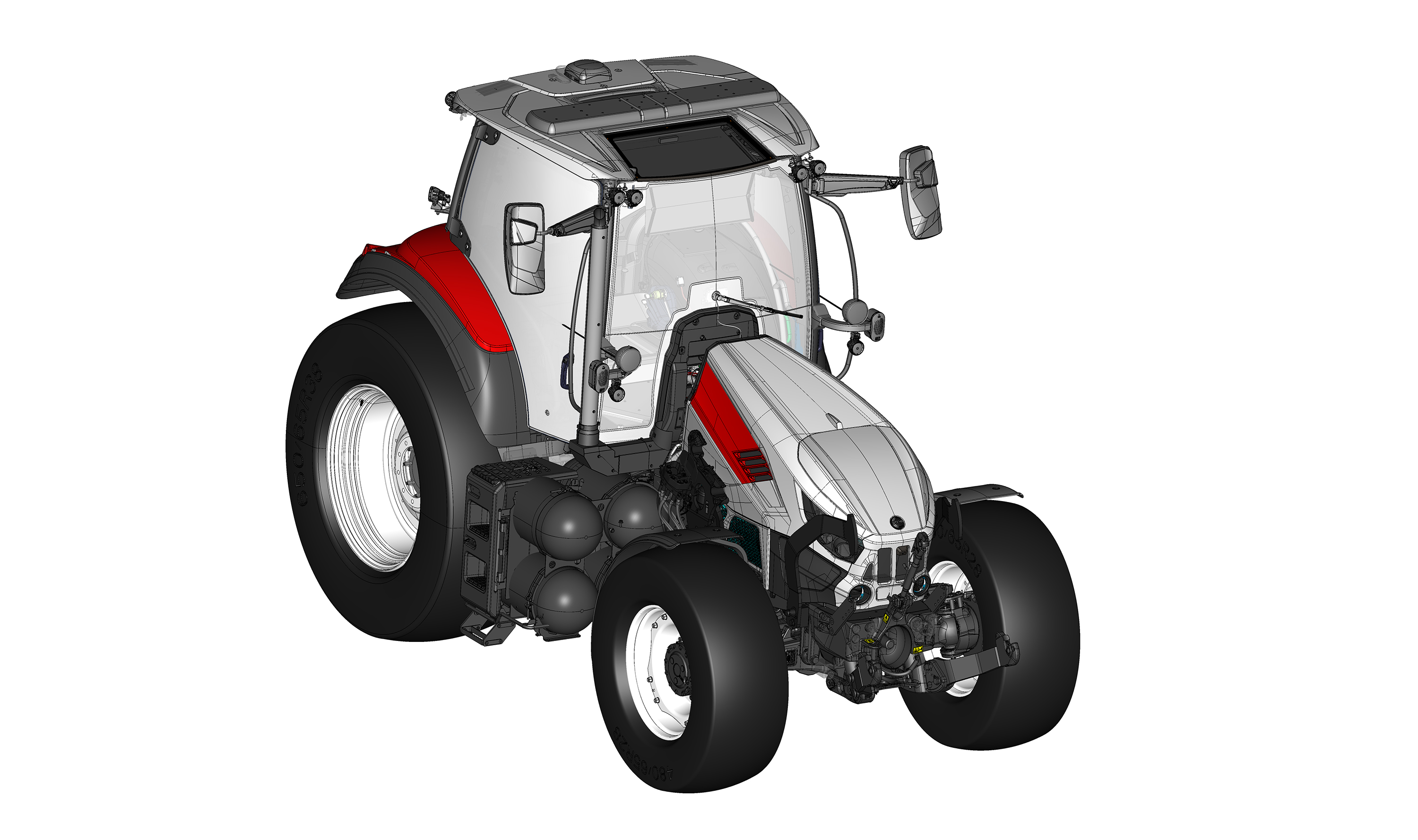 Forschungstraktor HYTRAC (Wasserstoff)