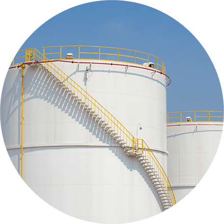 Abdeckung Industrietank