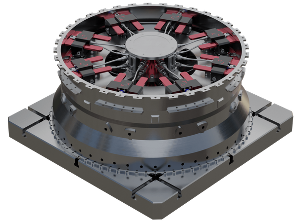 Modulares Spannsystem für große dünnwandige Bauteile