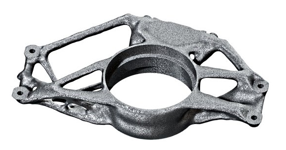 3D-gedrucktes Radträger-Bauteil