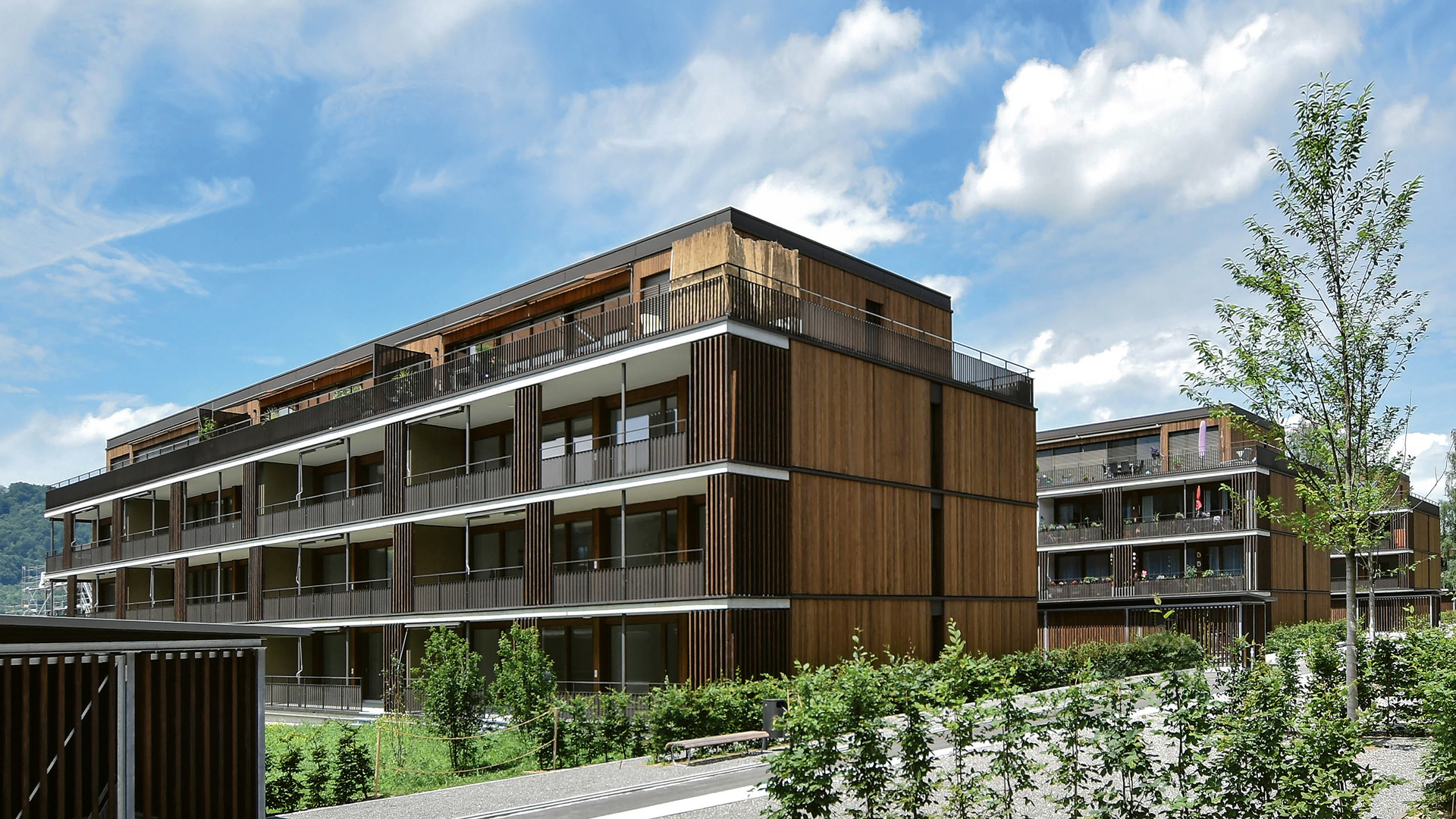 Neubau Überbauung