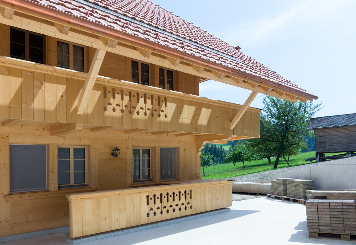Neubau Bauernhaus Bowil