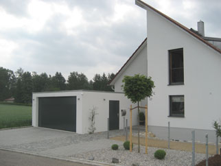 Large garage