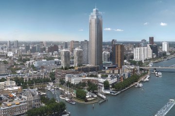 Zalmhaven Turm Rotterdam
