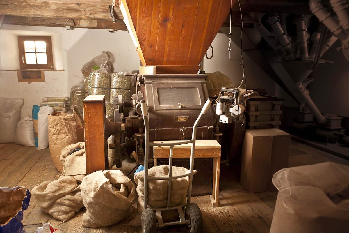Mühlenladen im historischen Mühlengebäude