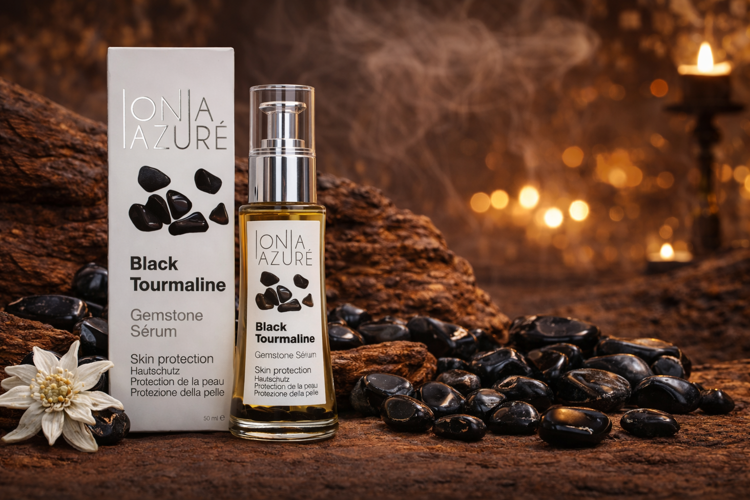 Black Tourmaline Gemostone Serum