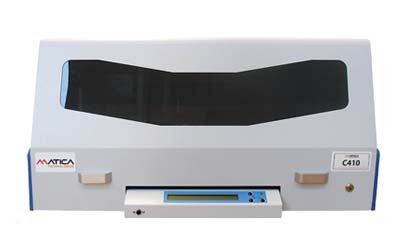 Metal embossing system for metal tags and dog tags