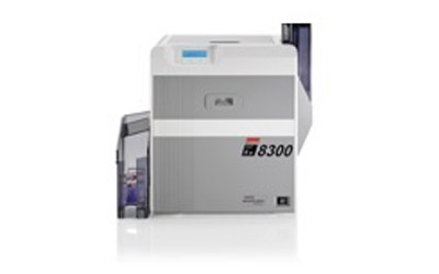 Retransfer printed card (edge-to-edge)
