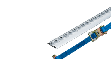 Zurrschienen und Klemmbalken