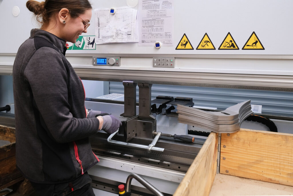 Fertigungsbereich Blech- und Metallverarbeitung