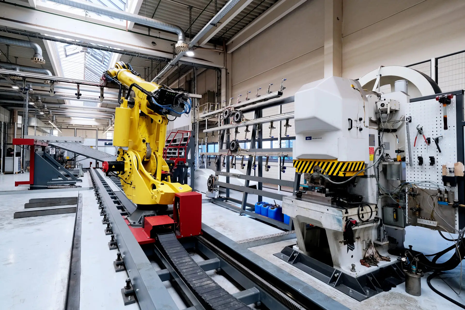 Produktionshalle am Standort Altensteig-Überberg