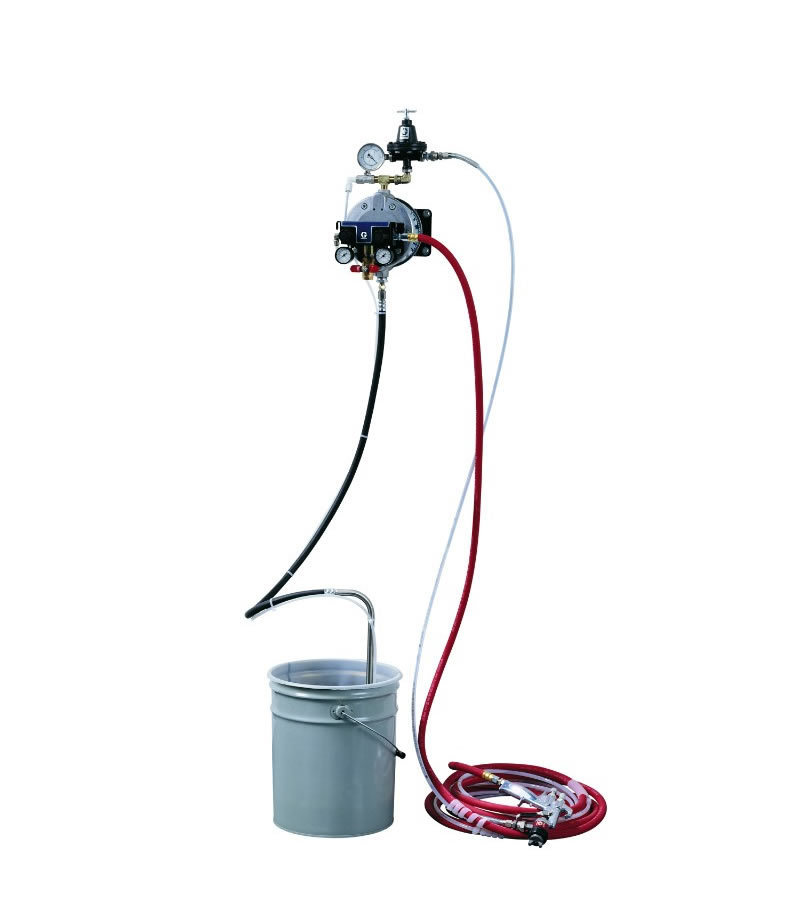 Graco Triton Sprühsystem mit HVLP-Pistole